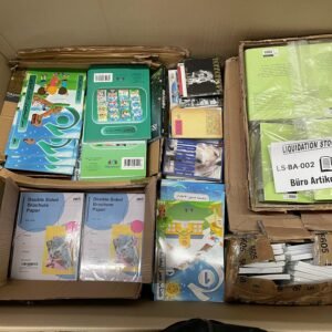 Pallet includes Office Supplies items (LS-BA-002) — liquidation pallet photo 4