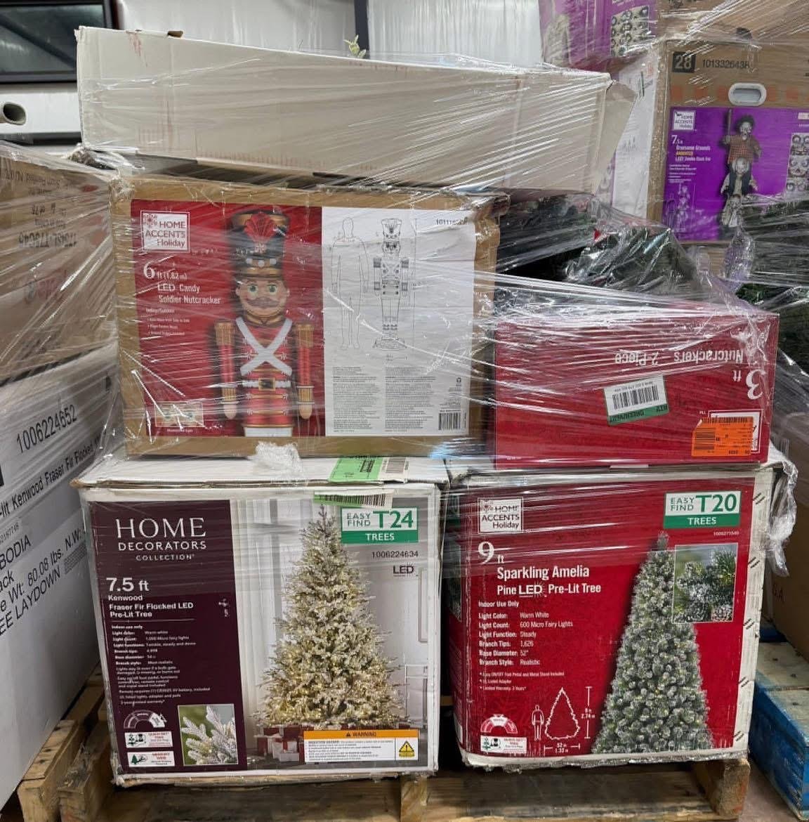 Home Depot Christmas Liquidation Pallet Home Depot Christmas Liquidation Pallet — toys & seasonal liquidation pallet, customer-return stock for resellers
