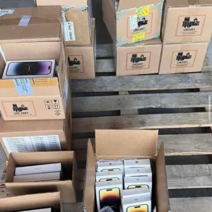 Pallet of iphone 15 pro max liquidation pallet — consumer electronics, customer-return liquidation lot
