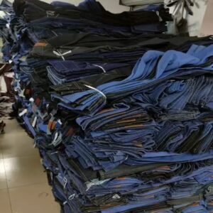 Pallet of jeans liquidation pallet — apparel & footwear, customer-return liquidation lot