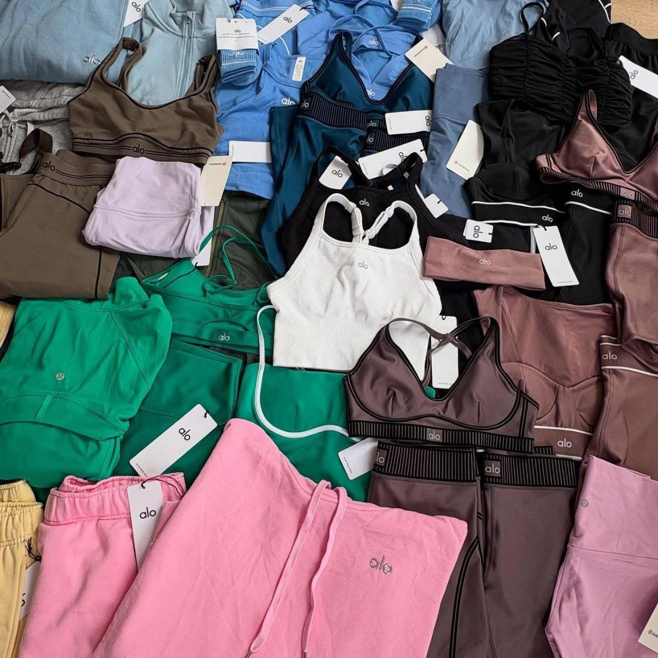 Alo Yoga Clothing Liquidation Pallet Alo Yoga Clothing Liquidation Pallet: customer-return apparel & footwear pallet with free US shipping