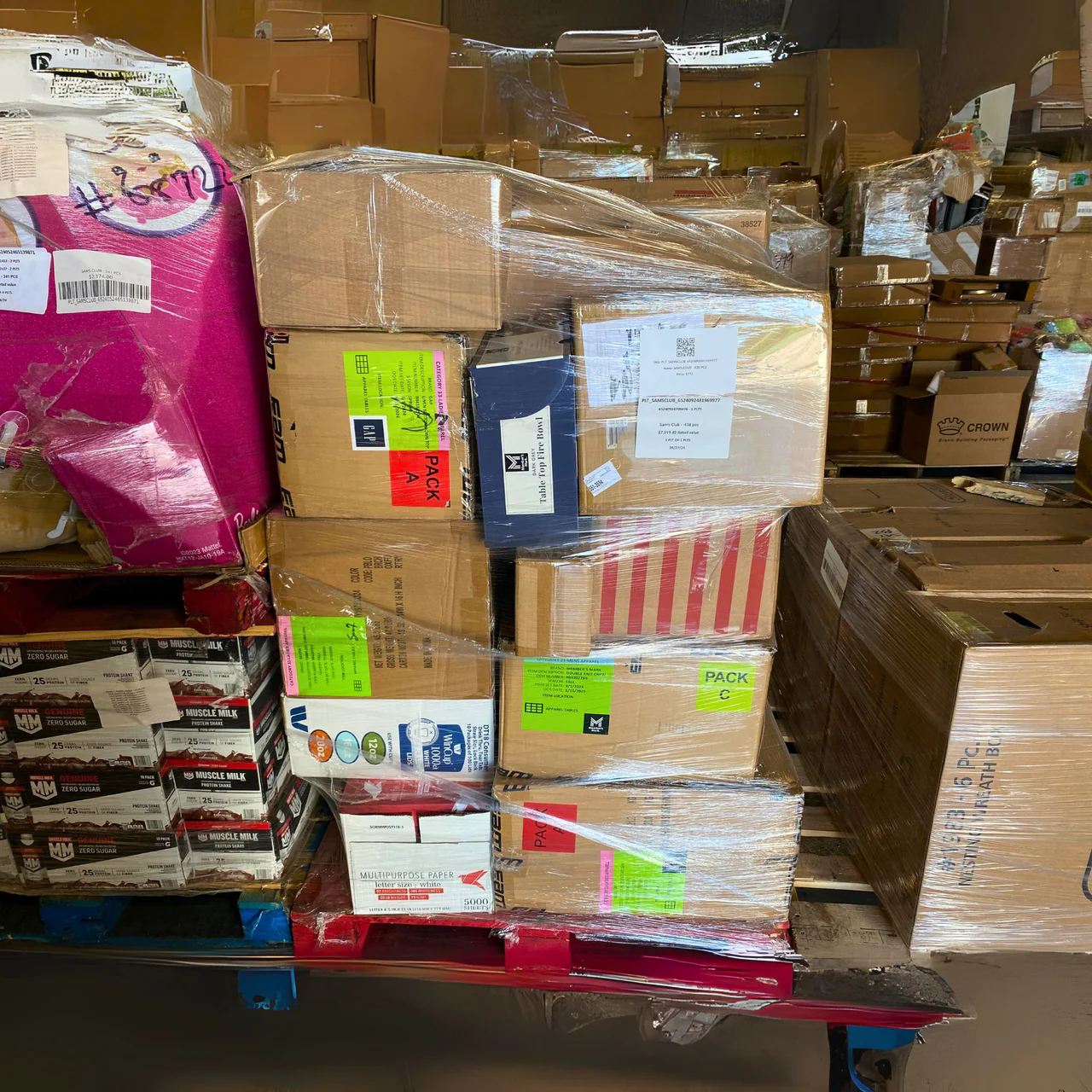 Sams-C Sam’s Club Colonial Liquidation Pallet — mixed condition