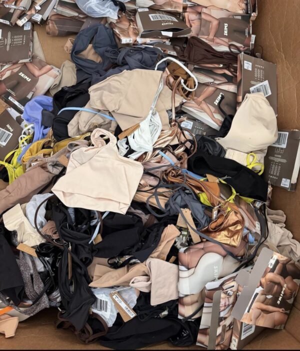 SKIMS Clothing Liquidation Pallet Pallet of skims clothing liquidation pallet — apparel & footwear, customer-return liquidation lot