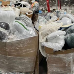 Target Bedding Liquidation Truckload — mixed merchandise liquidation truckload, customer-return stock, free US freight