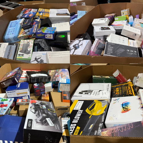 Whatnot Liquidation Truckload Whatnot Liquidation Truckload — mixed merchandise liquidation truckload, customer-return stock, free US freight