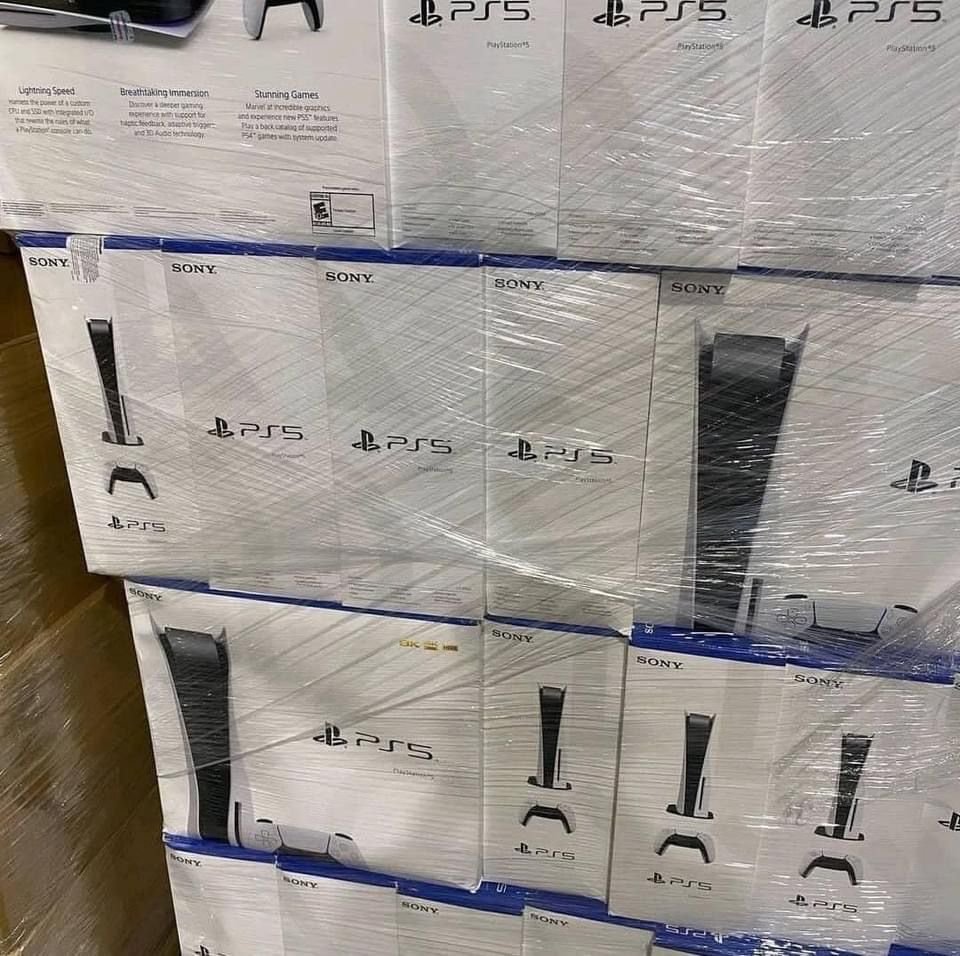 PS5 Console Liquidation Pallet Pallet of ps5 console liquidation pallet — consumer electronics, customer-return liquidation lot