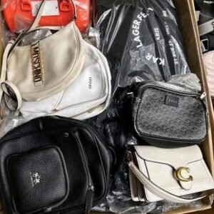 Women's Handbag Liquidation Pallet: customer-return apparel & footwear pallet with free US shipping