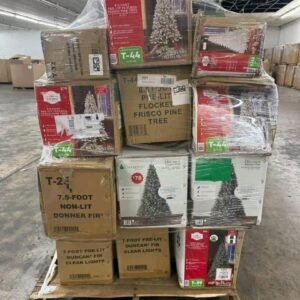 Pallet of christmas assortment liquidation pallet — toys & seasonal, customer-return liquidation lot