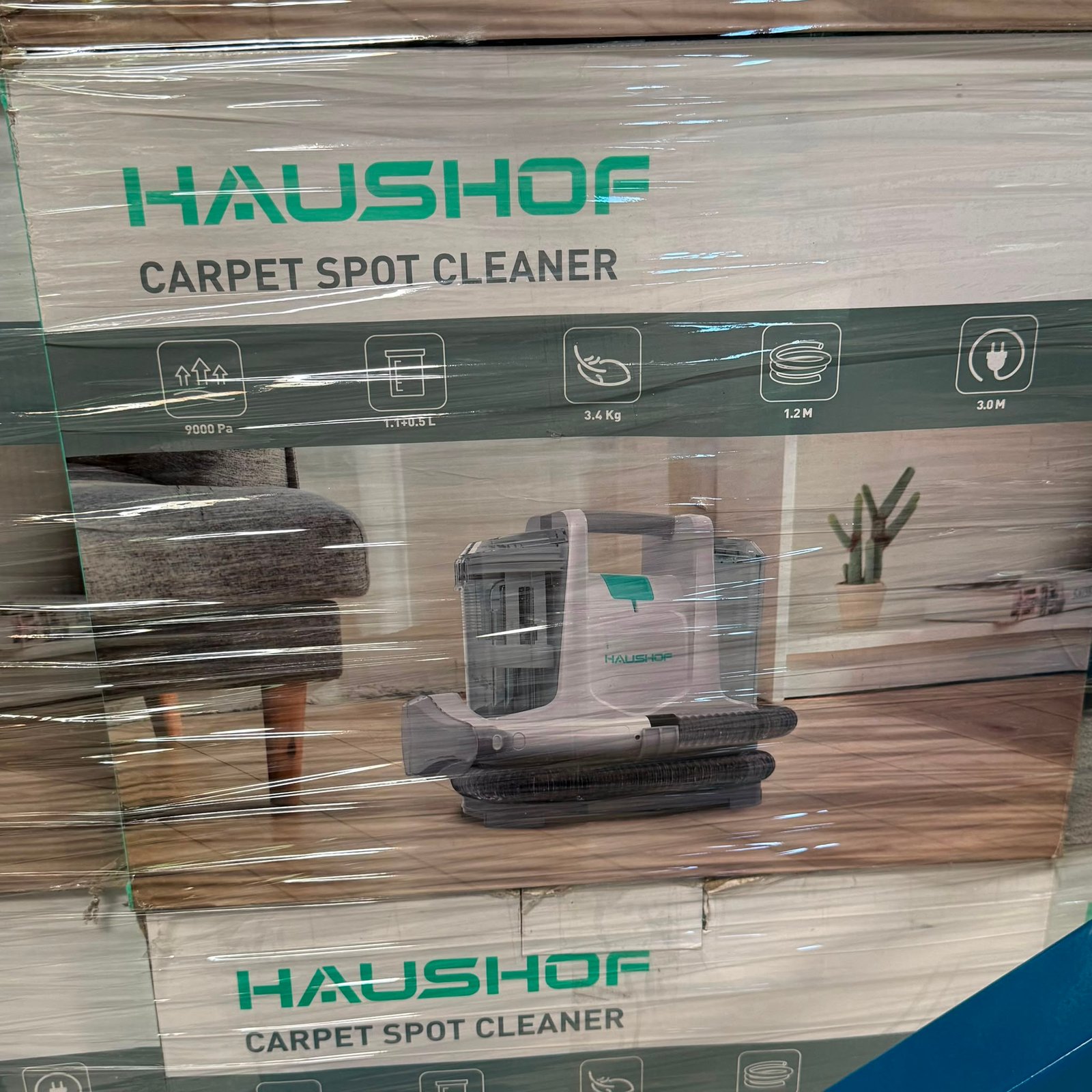 WhatsApp_Image_2026-07-04_at_7.12.59_PM 60 X HAUSHOF StainZapper Wash Vacuum Cleaner for Carpet – Stock Lot — liquidation pallet photo 4