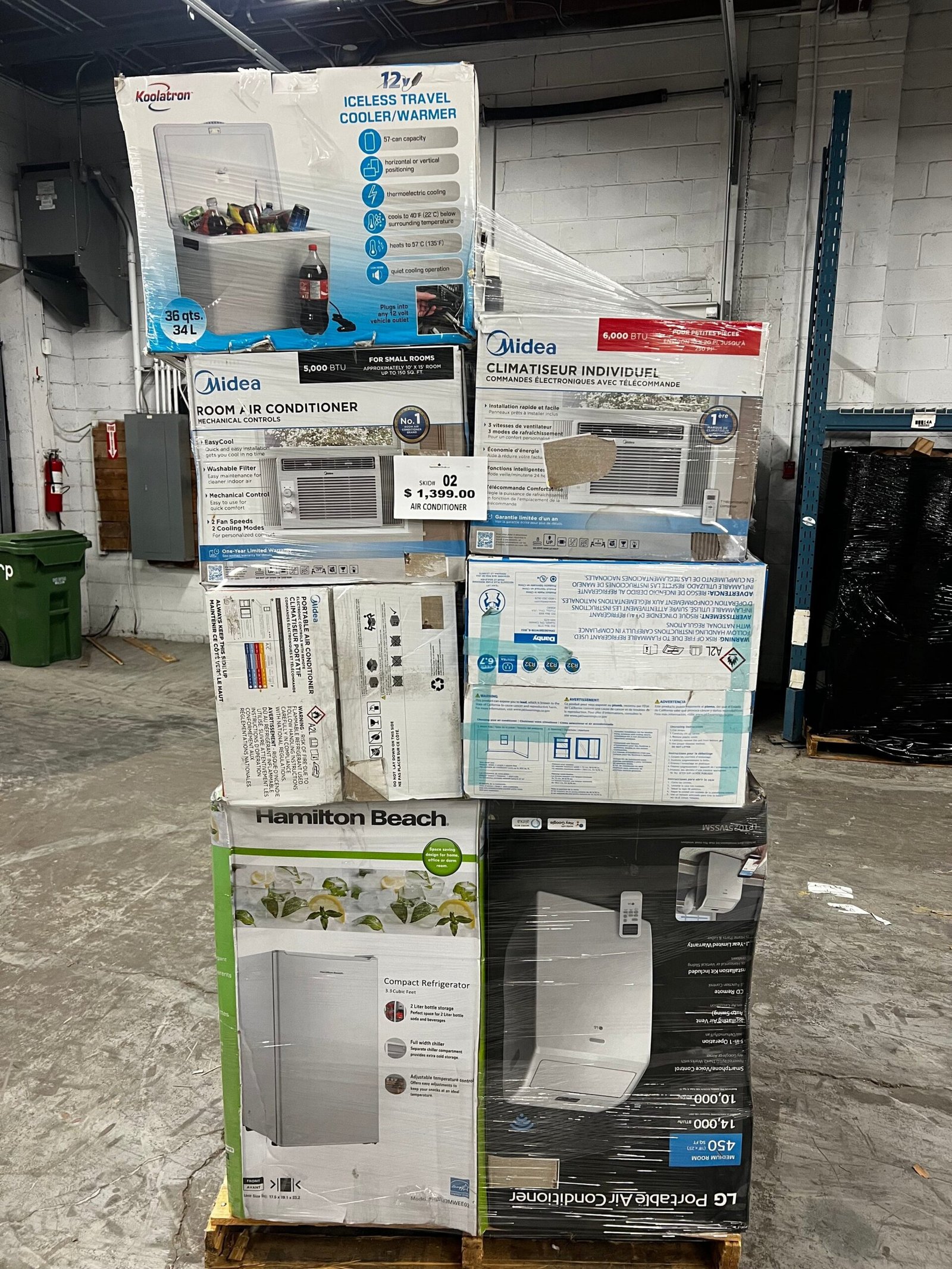 air-conditioners-pallet-2-liquidation-pallet-wholesale-air-conditioners-pallet-2-liquidation-pallet-wholesale-liquidationdeals-ca-1207800232 Air Conditioners Liquidation Pallet — mixed condition