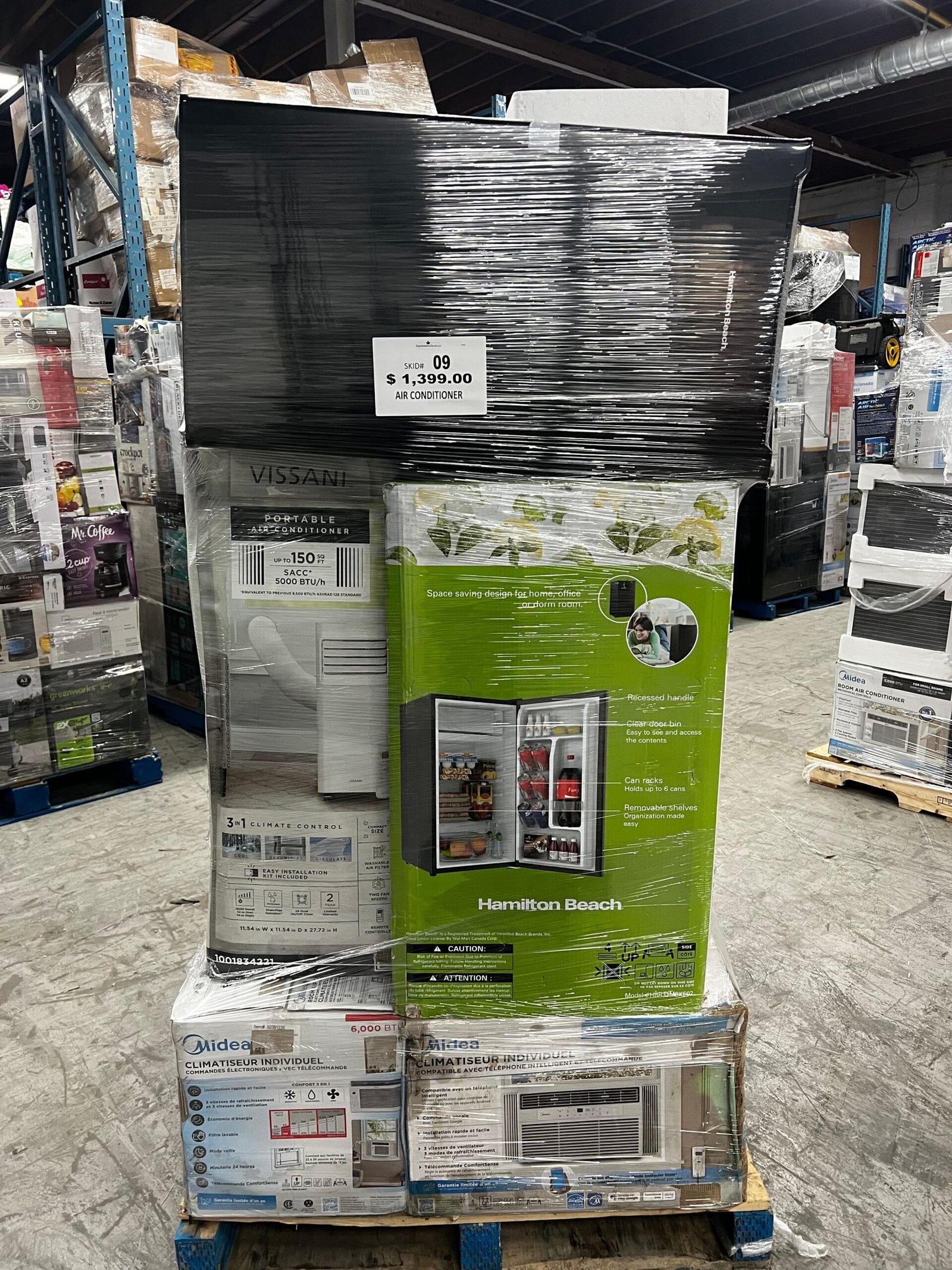 air-conditioners-pallet-9-liquidation-pallet-wholesale-air-conditioners-pallet-9-liquidation-pallet-wholesale-liquidationdeals-ca-1207800224 Air Conditioners Liquidation Pallet — mixed condition