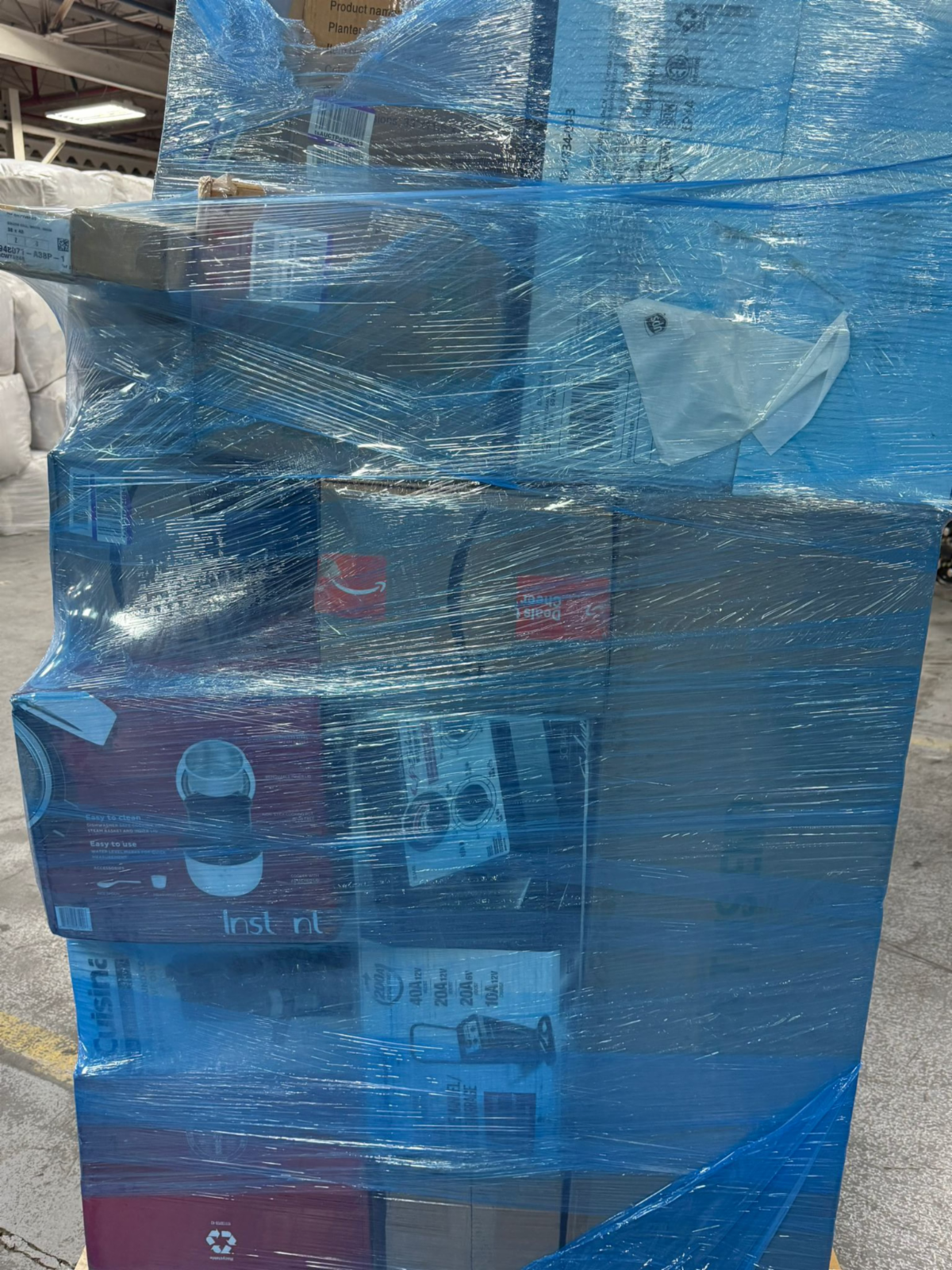 Amazon Blue Wrap Premium General Merchandise Liquidation Truckload Amazon Blue Wrap Premium General Merchandise Liquidation Truckload — mixed merchandise liquidation truckload, customer-return…