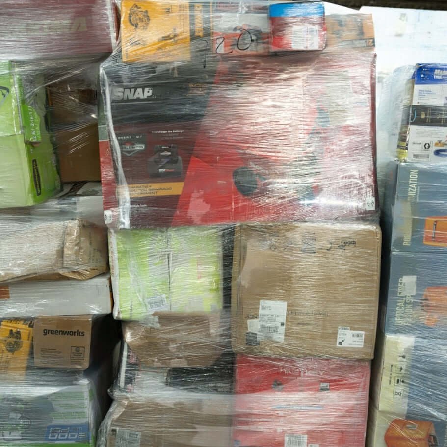 Amazon Tools Liquidation Truckload Amazon Tools Liquidation Truckload — mixed merchandise liquidation truckload, customer-return stock, free US freight
