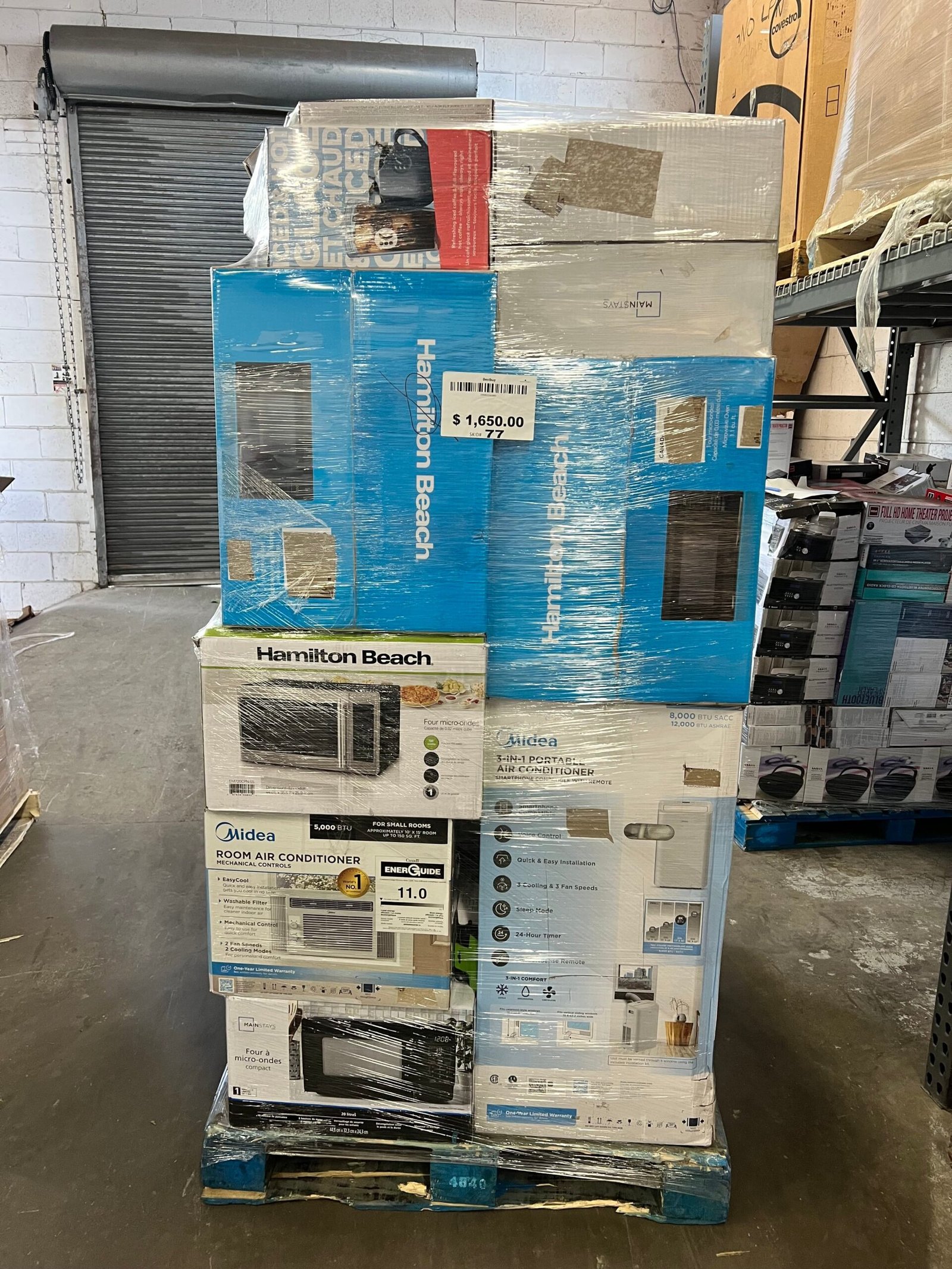 appliance-electronics-pallet-77-liquidation-pallet-wholesale-appliance-electronics-pallet-77-liquidation-pallet-wholesale-liquidationdeals-ca-1244080709 Appliance/Electronics Liquidation Pallet — mixed condition