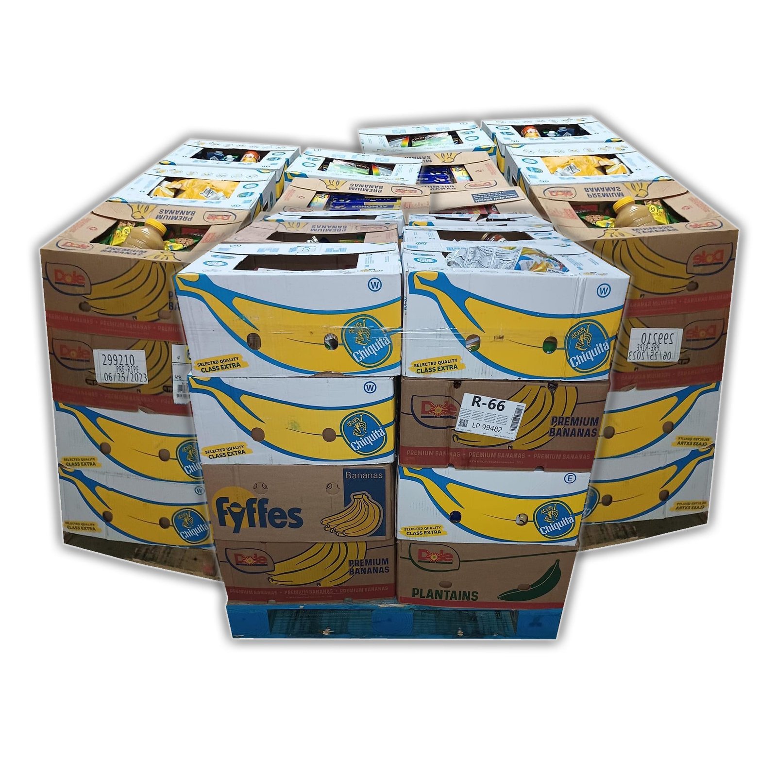Banana Box Grocery Liquidation Pallet Pallet of banana box grocery liquidation pallet — general merchandise, customer-return liquidation lot