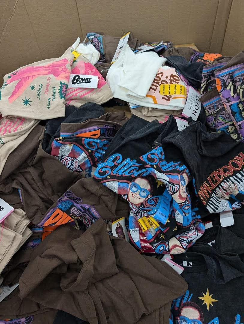 band1 🎸 Band Tees — Rock, Rap, Metal & Pop Icons — mixed condition