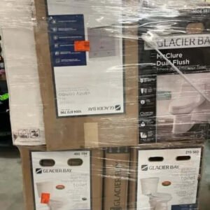 Home Depot Bathroom Liquidation Truckload — mixed merchandise liquidation truckload, customer-return stock, free US freight