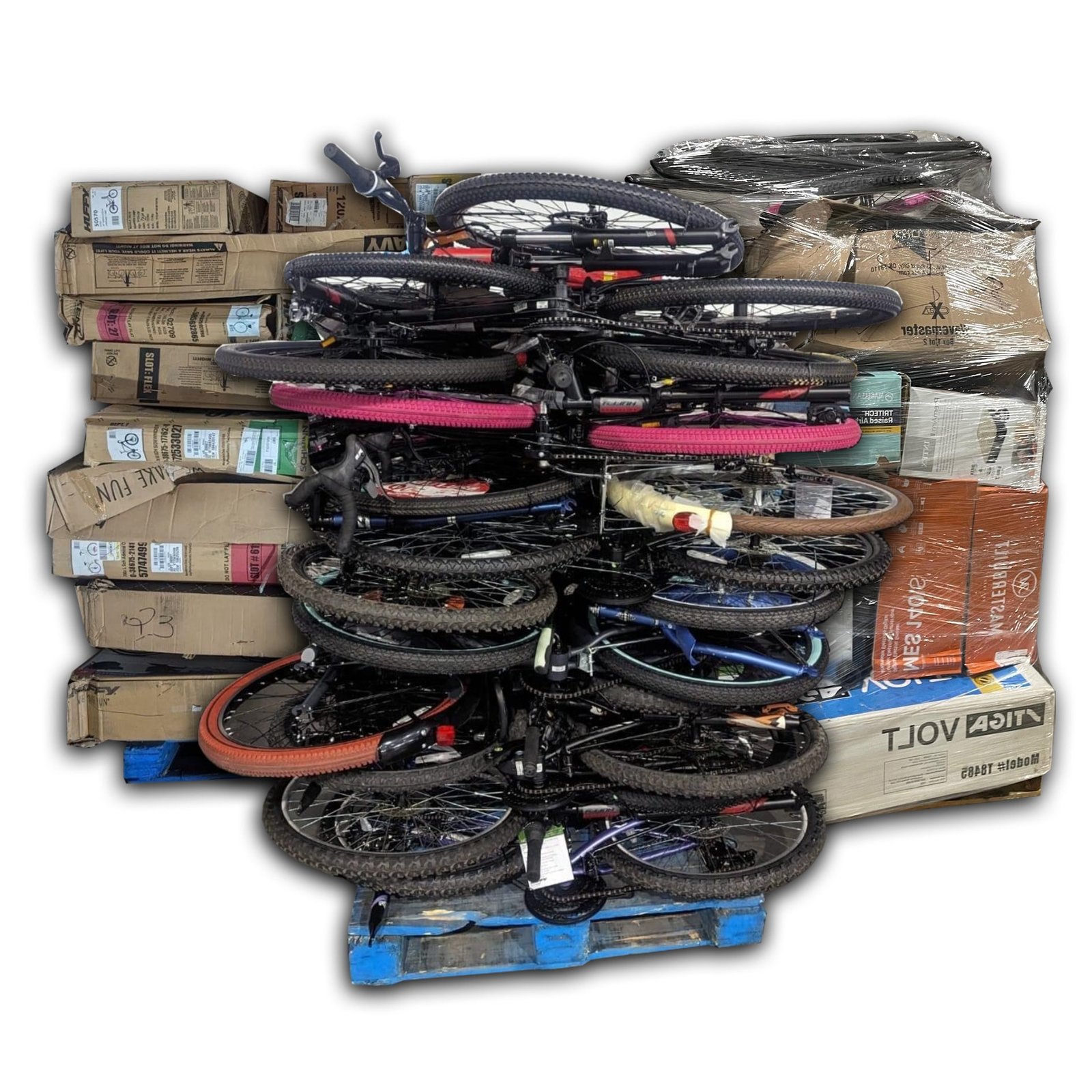 Walmart Bicycles Liquidation Pallet Pallet of walmart bicycles liquidation pallet — general merchandise, customer-return liquidation lot