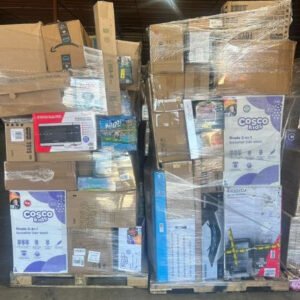 Costco Amazon Walmart Blended Premium Mediums Liquidation Truckload — mixed merchandise liquidation truckload, customer-return…