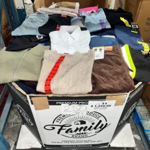 Brand Name Clothing – 250pcs Liquidation — mixed condition