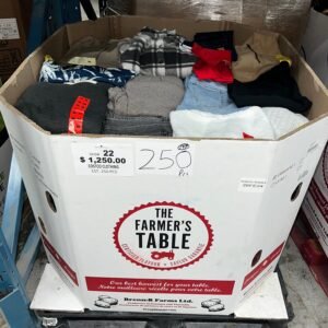 Brand Name Clothing – 250pcs Liquidation — mixed condition