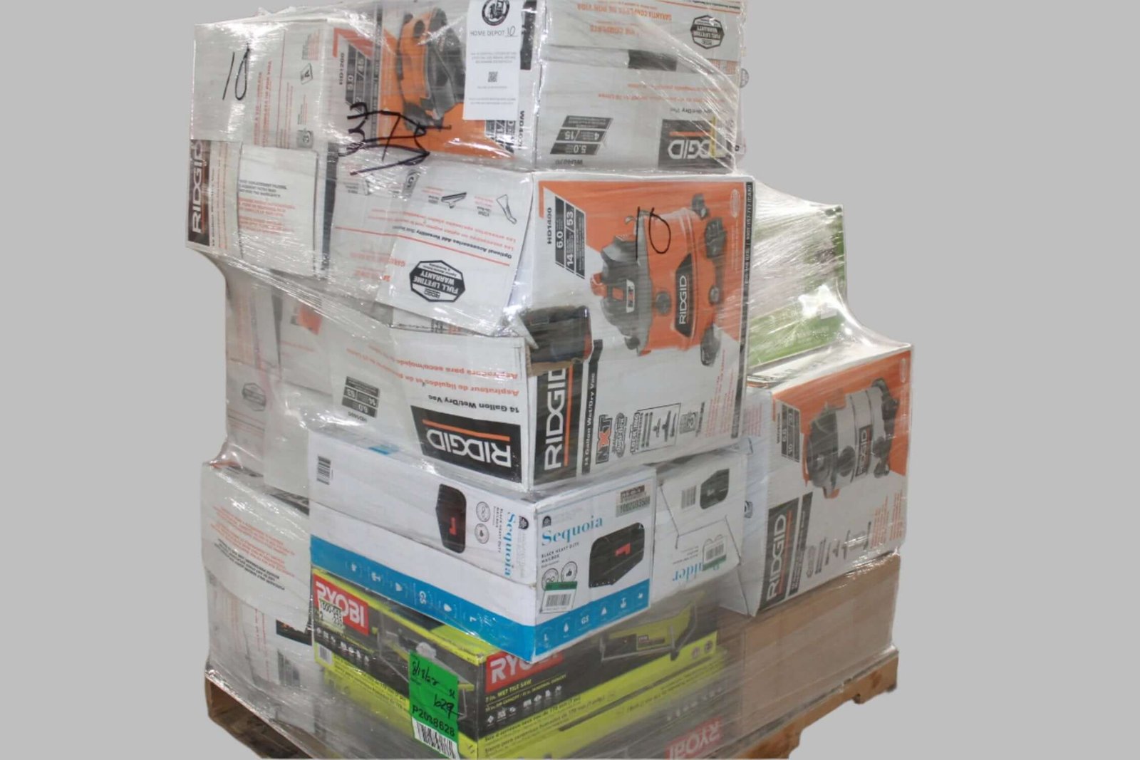 Home Depot Hardware Liquidation Truckload Home Depot Hardware Liquidation Truckload — mixed merchandise liquidation truckload, customer-return stock, free US freight