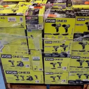 Ryobi Tools Liquidation Pallet — tools & hardware liquidation pallet, customer-return stock for resellers