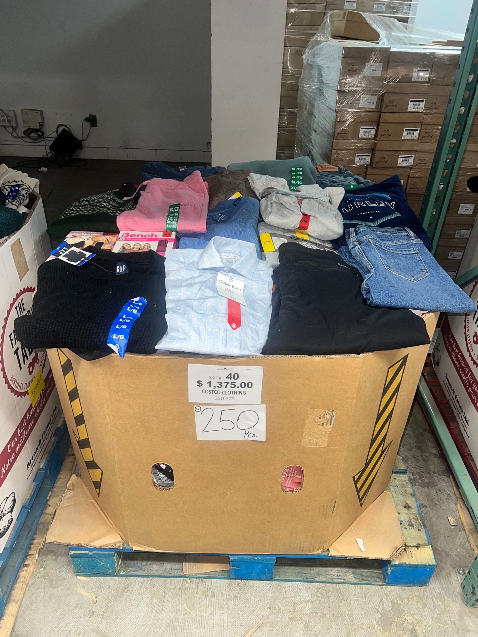 costco-clothing-40-250pcs-liquidation-wholesale-pallet-costco-clothing-40-250pcs-liquidation-wholesale-pallet-liquidationdeals-ca-1224872067 CW Clothing Liquidation Pallet — mixed condition