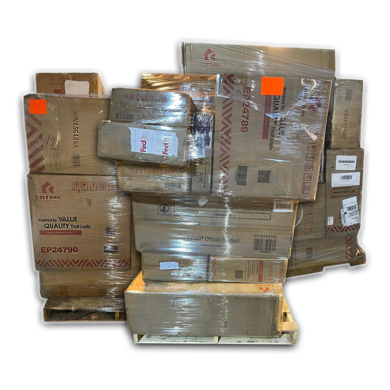Costway General Merchandise Liquidation Pallet Costway General Merchandise Liquidation Pallet — bulk general merchandise pallet, customer-return, free freight to 50 states