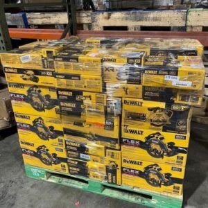Pallet of dewalt tool liquidation pallet — tools & hardware, customer-return liquidation lot