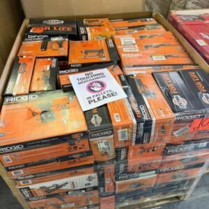 Milwaukee, Ryobi & Ridgid Power Tools Liquidation Pallet — liquidation pallet photo 4