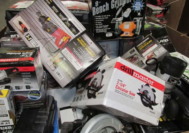 Harbor Freight Tools Liquidation Truckload Harbor Freight Tools Liquidation Truckload — mixed merchandise liquidation truckload, customer-return stock, free US freight