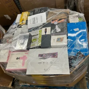 High-Count Small Electronics Liquidation Pallet — consumer electronics liquidation pallet, customer-return stock for resellers