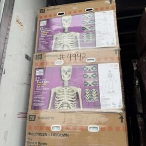 Home Depot Halloween Animatronics Bulk Seasonal Inventory Liquidation Pallet — liquidation pallet photo 2