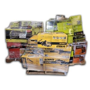 Home Depot T1 Liquidation Pallet: customer-return tools & hardware pallet with free US shipping