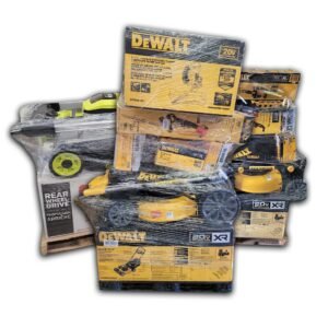 Home Depot Outdoor Power Equipment Liquidation Pallet — tools & hardware liquidation pallet, customer-return stock for resellers