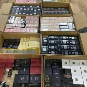 Mixed Perfume Liquidation Pallet — bulk health & beauty pallet, customer-return, free freight to 50 states