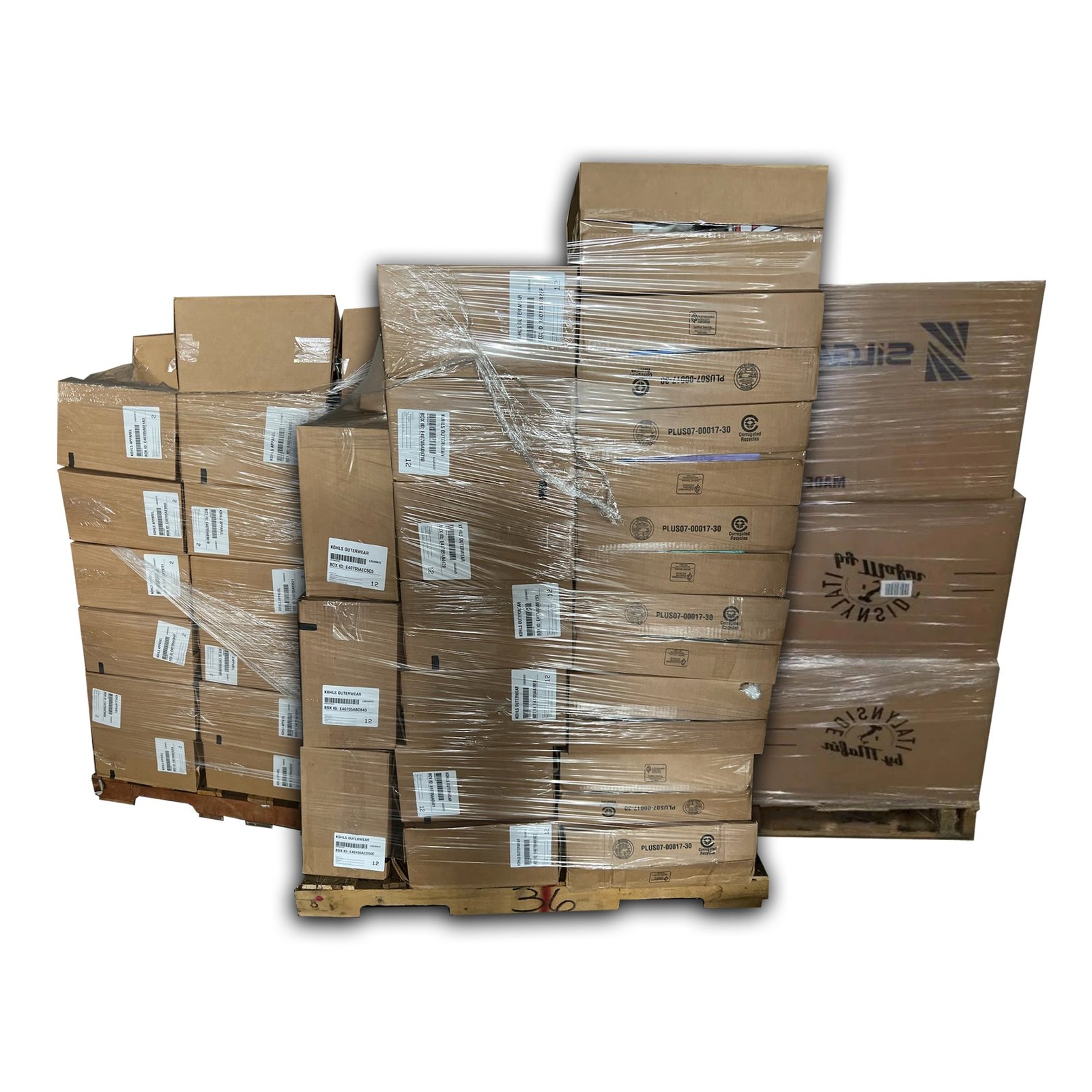 Kohl's Apparel Liquidation Pallet Pallet of kohl's apparel liquidation pallet — apparel & footwear, customer-return liquidation lot