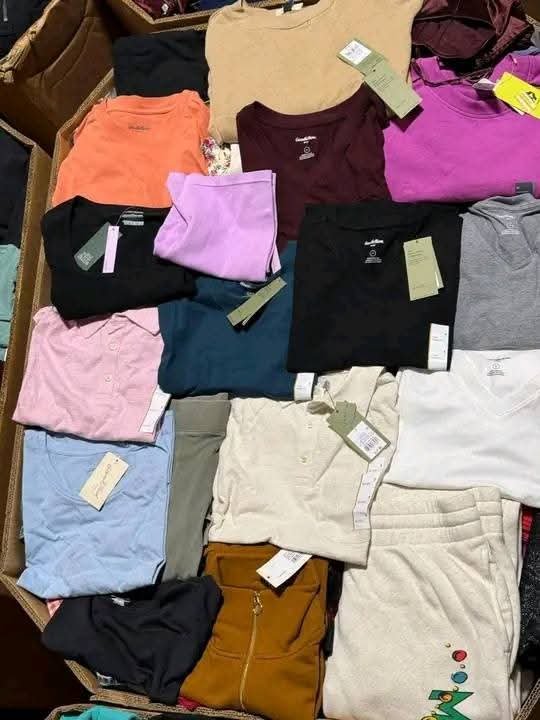 Kids Apparel Liquidation Pallet Kids Apparel Liquidation Pallet: customer-return apparel & footwear pallet with free US shipping