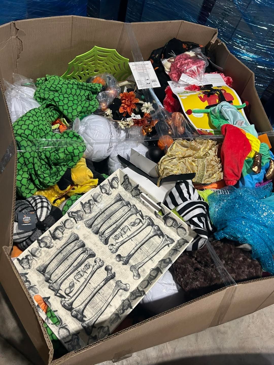 Halloween Costume Liquidation Pallet Halloween Costume Liquidation Pallet — bulk toys & seasonal pallet, customer-return, free freight to 50 states
