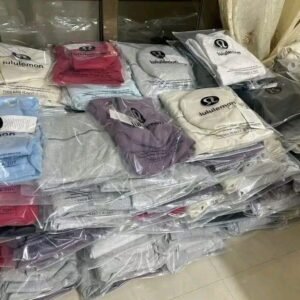 Pallet of lululemon clothing liquidation pallet — apparel & footwear, customer-return liquidation lot