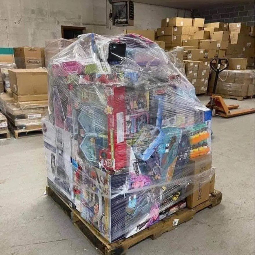 Mixed Toy Liquidation Pallet Mixed Toy Liquidation Pallet: customer-return toys & seasonal pallet with free US shipping