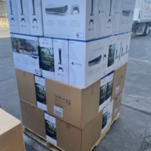 Pallet of playstation 5 (ps5) liquidation pallet — consumer electronics, customer-return liquidation lot