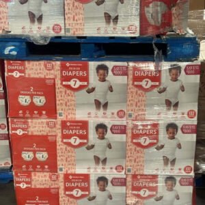 Baby Diapers Liquidation Truckload — mixed merchandise liquidation truckload, customer-return stock, free US freight