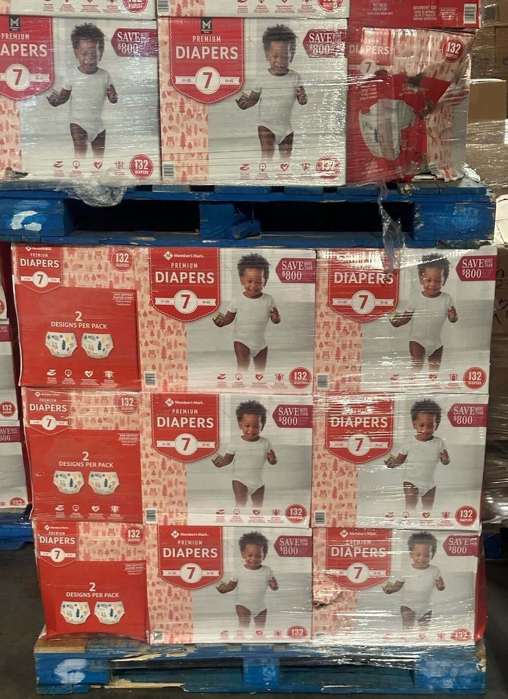 Baby Diapers Liquidation Truckload Baby Diapers Liquidation Truckload — mixed merchandise liquidation truckload, customer-return stock, free US freight