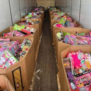 Target Toys Liquidation Truckload — mixed merchandise liquidation truckload, customer-return stock, free US freight